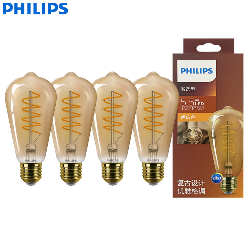 Philips Bulb Led Classic - Philips LED ST64 E27 Decoratief licht